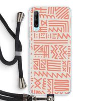 Marrakech Pink: Huawei P Smart Pro Transparant Hoesje met koord