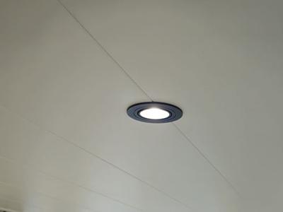 Kunststof plafond badkamer Mat wit