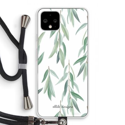 Branch up your life: Pixel 4 Transparant Hoesje met koord