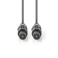 Nedis COTG16000GY100 Luidsprekerkabel 1,5 Mm&sup2; Luidspreker 2-pins Female - Luidspreker 2-pins Female 10 M Grijs