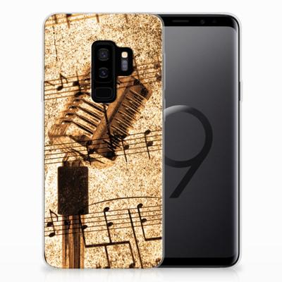 Samsung Galaxy S9 Plus | Siliconen hoesje | met foto Bladmuziek Samsung Galaxy S9 Plus | Siliconen hoesje | met foto Bladmuziek