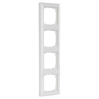 Gira System 55 Afdekraam | Inbouw | 4-voudig | Polarwit - 66.051.26