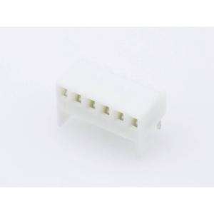 Molex 38001336 Female header, inbouw (standaard) Totaal aantal polen: 6 Rastermaat: 2.54 mm Inhoud: 1 stuk(s) Tray