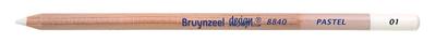 Bruynzeel Design pastelpotlood - Wit #01