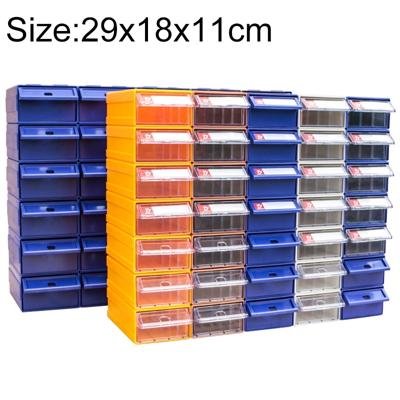 Verdikte gecombineerde kunststof delen kabinet lade Type Component vak gebouw materiële vak Hardware vak willekeurige kleur levering blokgrootte: 2
