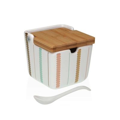 Suikerpot Versa Flint Keramisch 8,8 x 8,5 x 8,8 cm