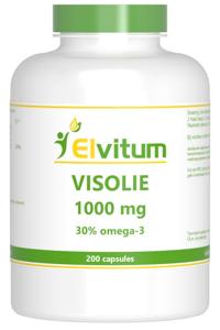 Elvitaal/elvitum Visolie 1000mg omega 3 30%