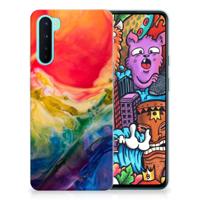 Smartphone hoesje OnePlus Nord Watercolor Dark