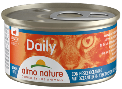 Almo Nature Dailymenu kat mousse oceaanvis 85gr