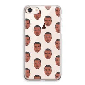 Kanye Call Me?: iPhone 8 Transparant Hoesje