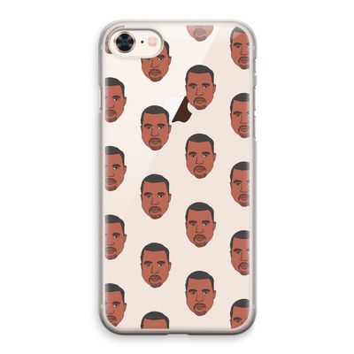 Kanye Call Me?: iPhone 8 Transparant Hoesje