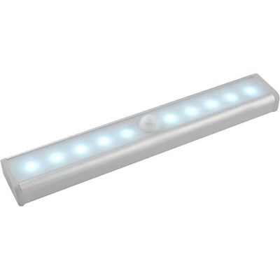 LED Balk met Bewegingssensor + Dag en Nacht Sensor op Batterijen - Maxozo Listy - LED Kastverlichting - Kastlamp met Sensor - 19cm LED Balk met Bewegingssensor + Dag en Nacht Sensor op Batterijen - Maxozo Listy - LED Kastverlichting - Kastlamp met Sensor - 19cm