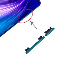 Aan/uit-knop en volumeregelknop voor Xiaomi Redmi Note 8 Pro (Groen)