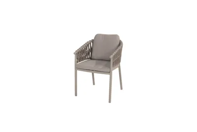 Dining Tuinstoel Catalana Cloud Lichtgrijs 4SO Lounge Stoel Buiten 4 Seasons Outdoor