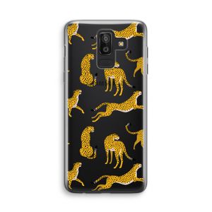 Luipaard: Samsung Galaxy J8 (2018) Transparant Hoesje