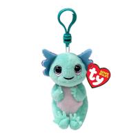 TY beanie bellies clip knuffel axolotl alex 10 cm