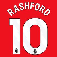 Rashford 10 (Officiële Premier League Bedrukking)