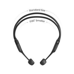 Shokz OpenRun Headset Draadloos Neckband Sporten Bluetooth Zwart