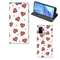 OPPO A53 | A53s Hoesje met Magneet Hearts