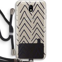 Marrakech Arrows: Samsung Galaxy J7 (2017) Transparant Hoesje met koord