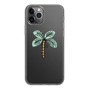 Palmboom: iPhone 11 Pro Transparant Hoesje