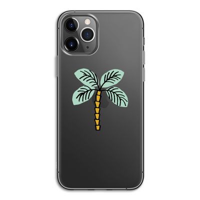 Palmboom: iPhone 11 Pro Transparant Hoesje