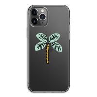 Palmboom: iPhone 11 Pro Transparant Hoesje