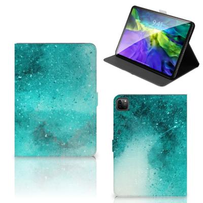 Hoes iPad Pro 11 2020/2021/2022 Painting Blue Hoes iPad Pro 11 2020/2021/2022 Painting Blue