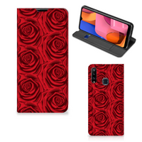 Samsung Galaxy A20s Smart Cover Red Roses