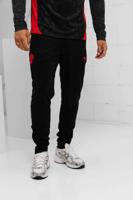 Olympique AC Milan Trainingsbroek Senior 2025/2026 Zwart/Rood - Maat XL - Kleur: RoodZwart | Soccerfanshop