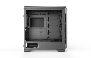 Phanteks Eclipse P600S Silent Midi-tower PC-behuizing Zwart 3 voorgeïnstalleerde ventilators, Zijvenster, Stoffilter