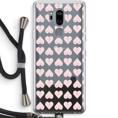 Ass 'n Titties: LG G7 Thinq Transparant Hoesje met koord