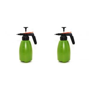 2x Drukspuit/plantensproeier groen 1,8 L