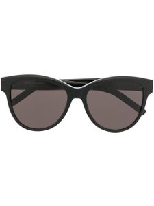 Saint Laurent Eyewear lunettes de soleil à monture papillon - Noir