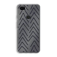 Marrakech Arrows: Google Pixel 3a Transparant Hoesje