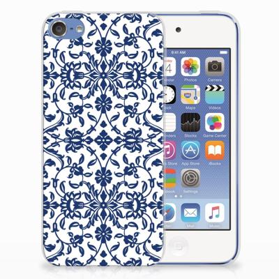 Apple iPod Touch 5 | 6 | TPU Case | Flower Blue