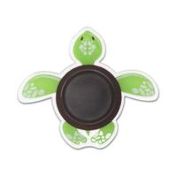Stopper Inofix Deuren Schildpad Sticker Groen PVC