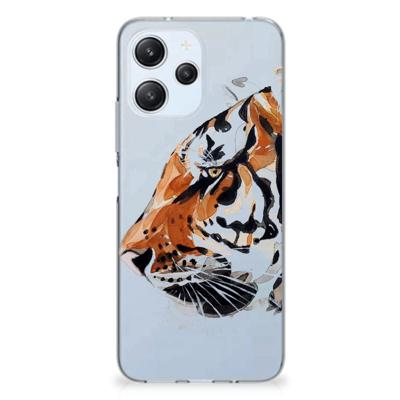 Smartphone hoesje Xiaomi Redmi 12 4G Watercolor Tiger