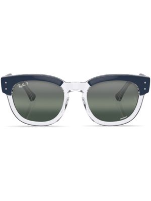 Ray-Ban lunettes de soleil Mega Hawkeye - Bleu