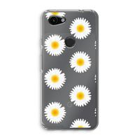 Margrietjes: Google Pixel 3a Transparant Hoesje