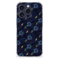 Doorzichtige Silicone Hoesje voor iPhone 16 Pro Max Voetbal