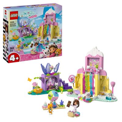 LEGO Gabby's Dollhouse snoepjesberg en kittentuin 11205