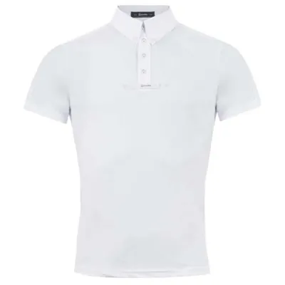Cavallo Comp Wedstrijdshirt Heren wit maat:s
