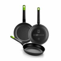 Pannenset BRA GASTRO A841201 Gehard aluminium 3 Onderdelen