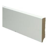 MDF Moderne plint 90x18 voorgelakt RAL9010 - lengte 240cm
