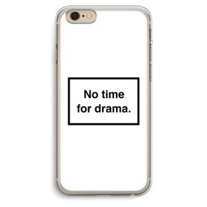No drama: iPhone 6 Plus / 6S Plus Transparant Hoesje