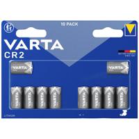 Varta LITHIUM Cylindr. CR2 Blli10 CR2 Fotobatterij Lithium 880 mAh 3 V 10 stuk(s) - thumbnail