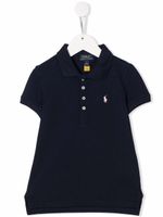 POLO RALPH LAUREN KIDS polo à logo brodé - Bleu