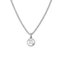 Minimalistische sterrenbeeld ketting - Stainless steel - Zilver - Schorpioen - Scorpius