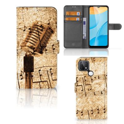 OPPO A15 | Telefoonhoesje met foto | Bladmuziek